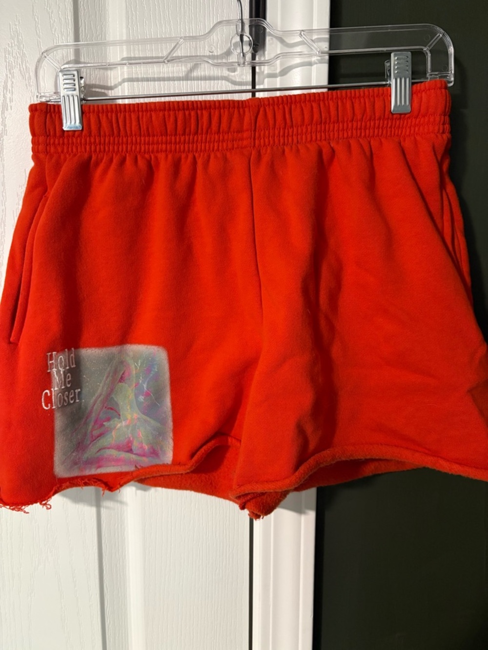 Small Red Boys Lie Shorts
